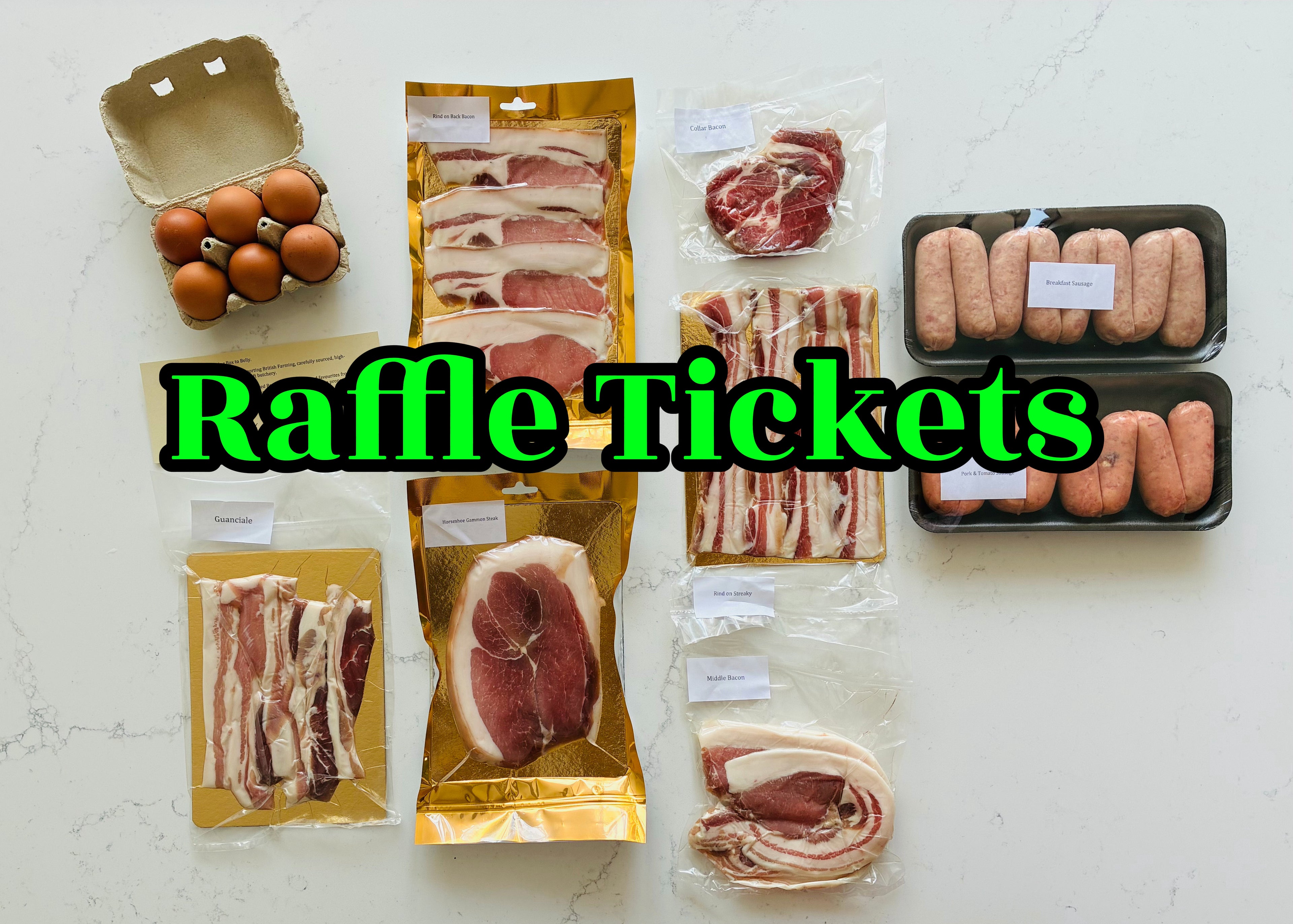 Hangover Cured Box Raffle Tickets